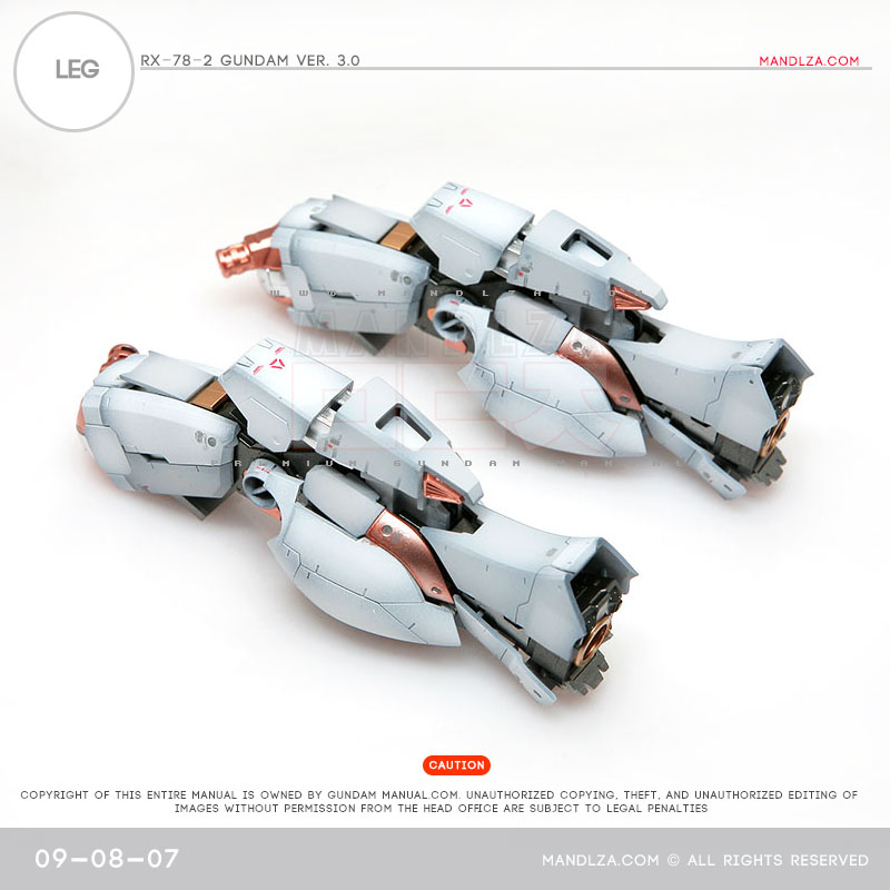 MG] RX78 3.0 LEG 09-08