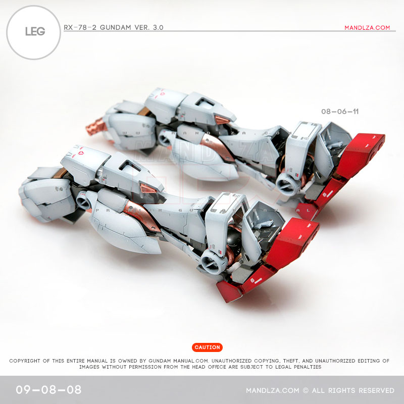 MG] RX78 3.0 LEG 09-08