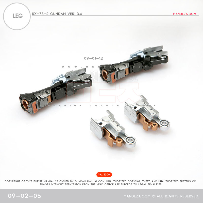 MG] RX78 3.0 LEG 09-02