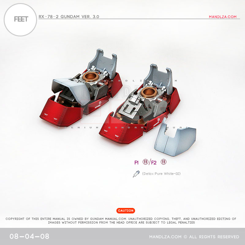 MG] RX78 3.0 FEET 08-04