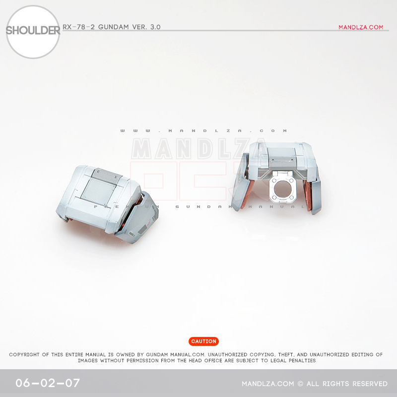 MG] RX78 3.0 Shoulder Armor 06-02