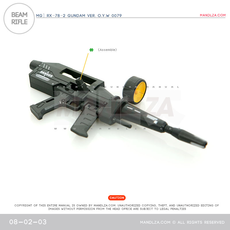 MG] RX78 0079 BEAM RIFLE 08-02