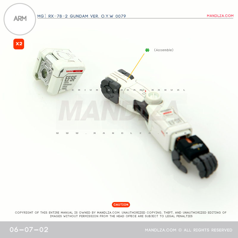 MG] RX78 0079 ARM 06-07