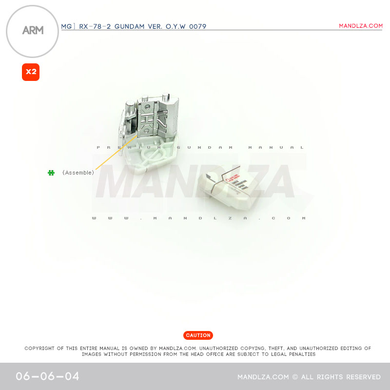 MG] RX78 0079 ARM 06-06