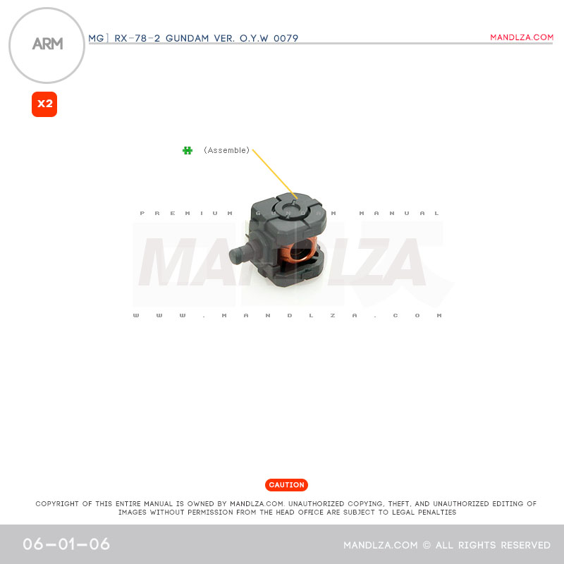 MG] RX78 0079 ARM 06-01