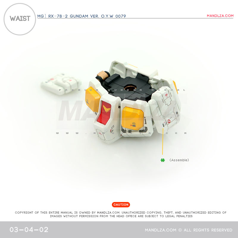 MG] RX78 0079 WAIST 03-04