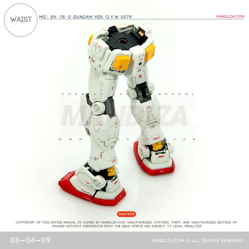 MG] RX78 0079 WAIST 03-04