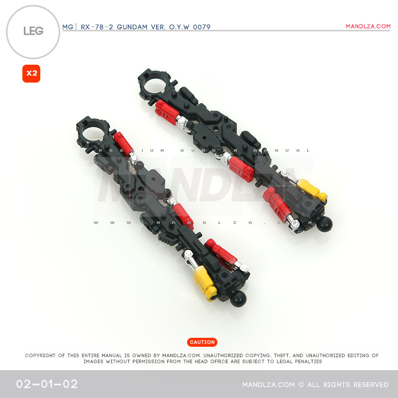 MG] RX78 0079 LEG 02-01