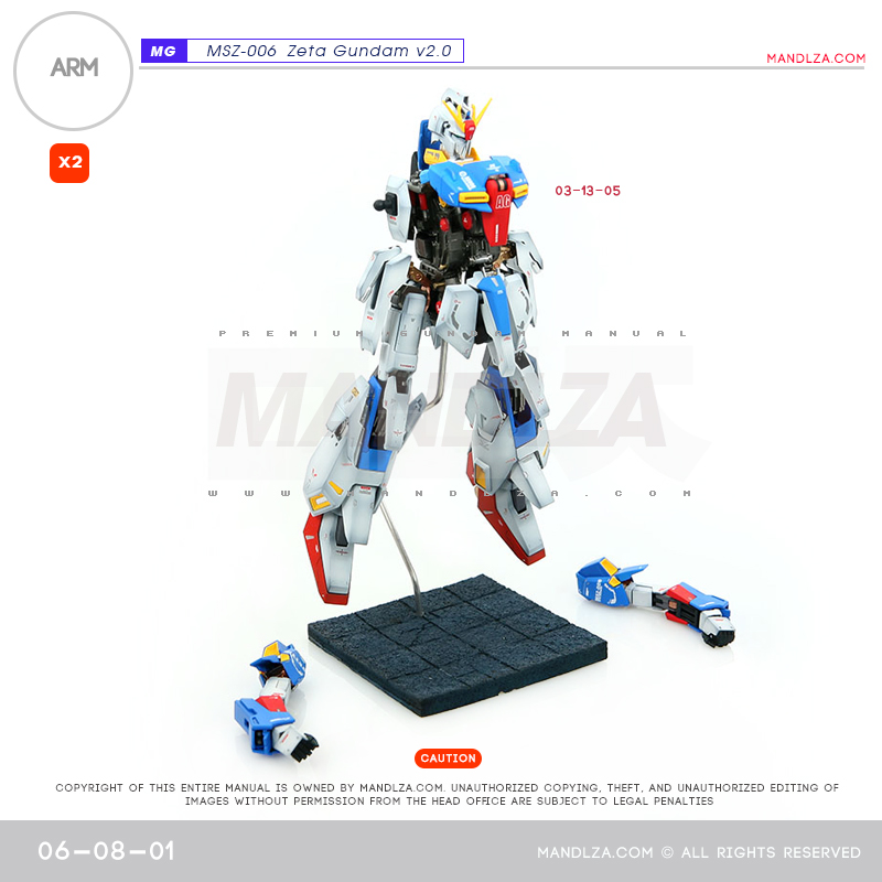 MG] MSZ-006 ZETA 2.0 ARM 06-08