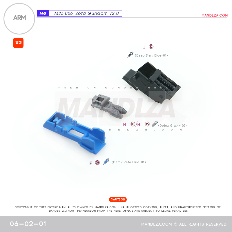MG] MSZ-006 ZETA 2.0 ARM 06-02