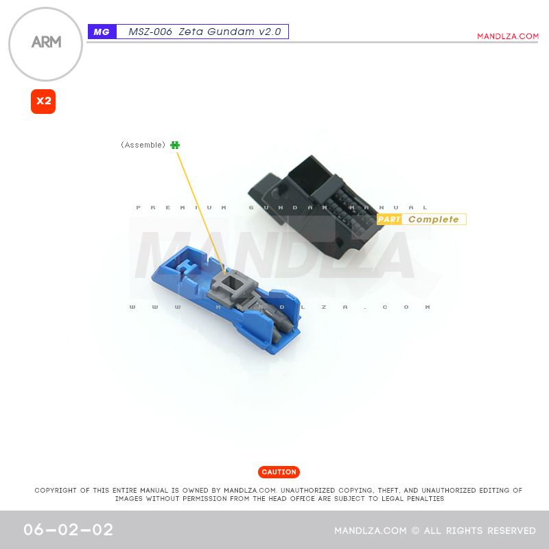 MG] MSZ-006 ZETA 2.0 ARM 06-02