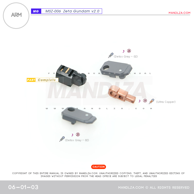 MG] MSZ-006 ZETA 2.0 ARM 06-01