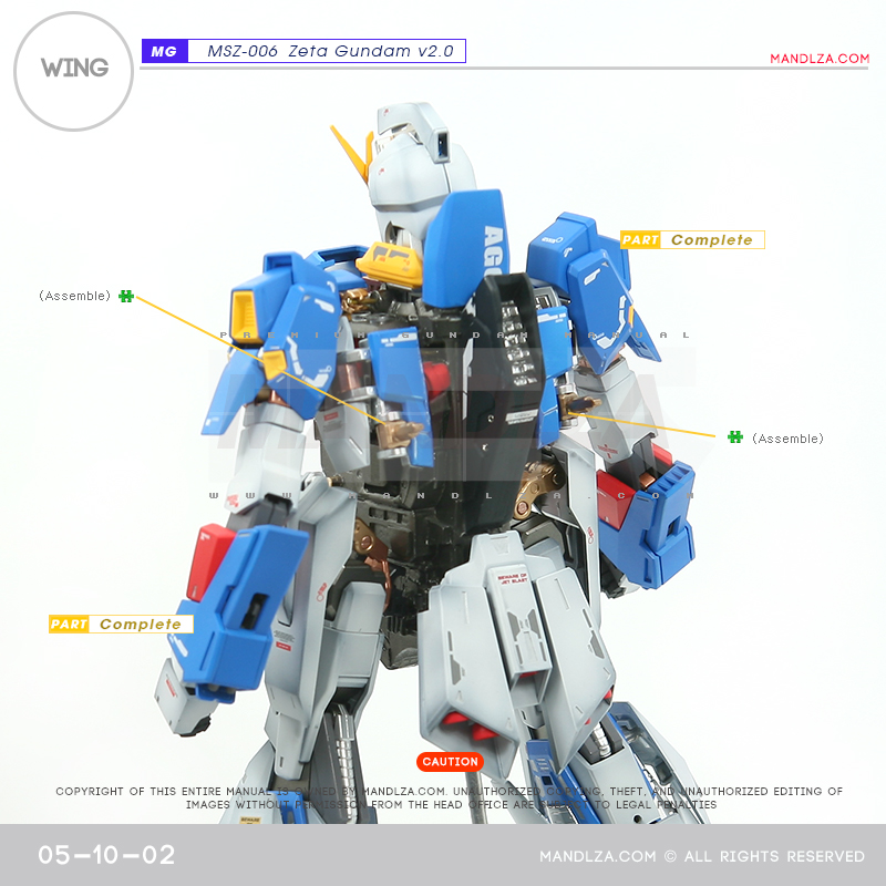 MG] MSZ-006 ZETA 2.0 WING 05-10
