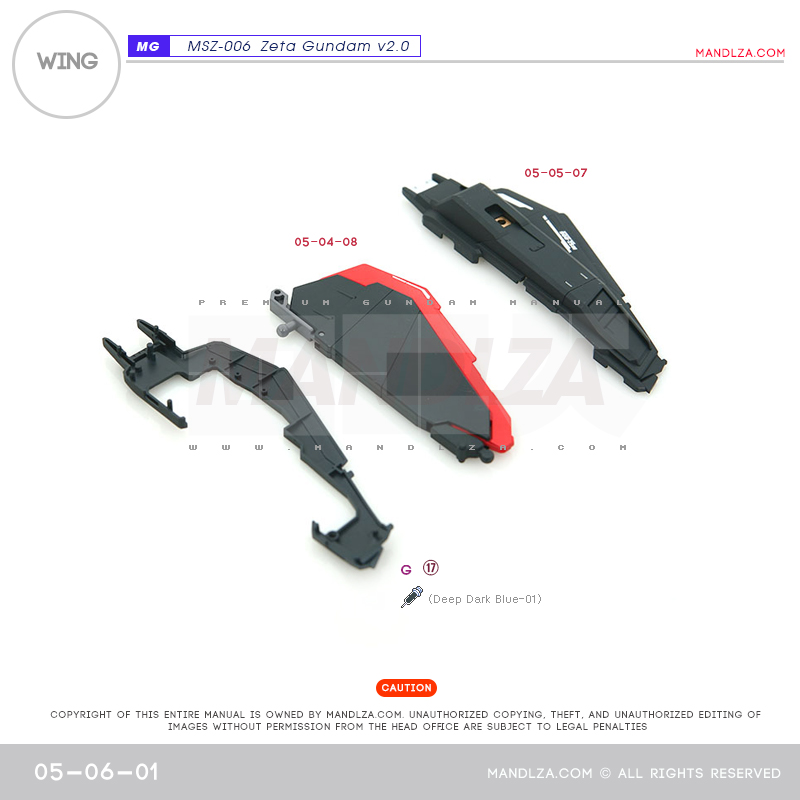 MG] MSZ-006 ZETA 2.0 WING 05-06