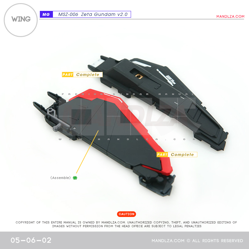 MG] MSZ-006 ZETA 2.0 WING 05-06