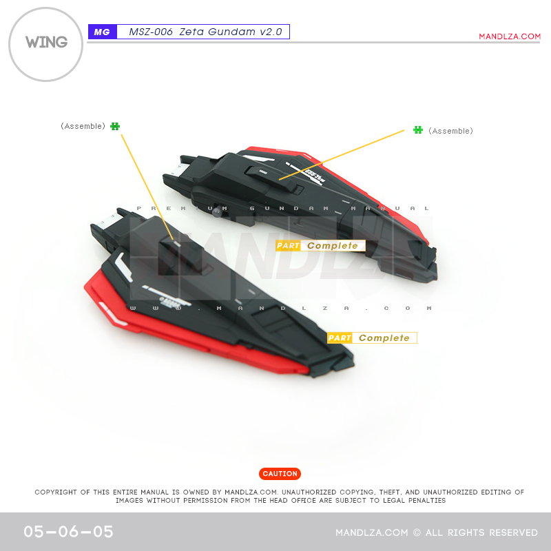 MG] MSZ-006 ZETA 2.0 WING 05-06