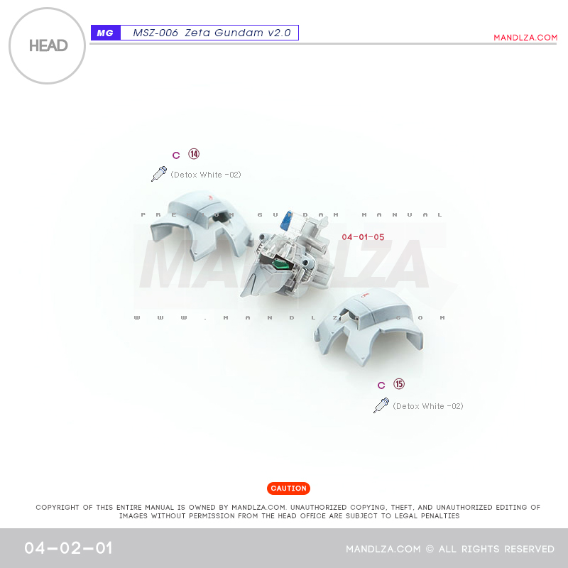 MG] MSZ-006 ZETA 2.0 HEAD 04-02