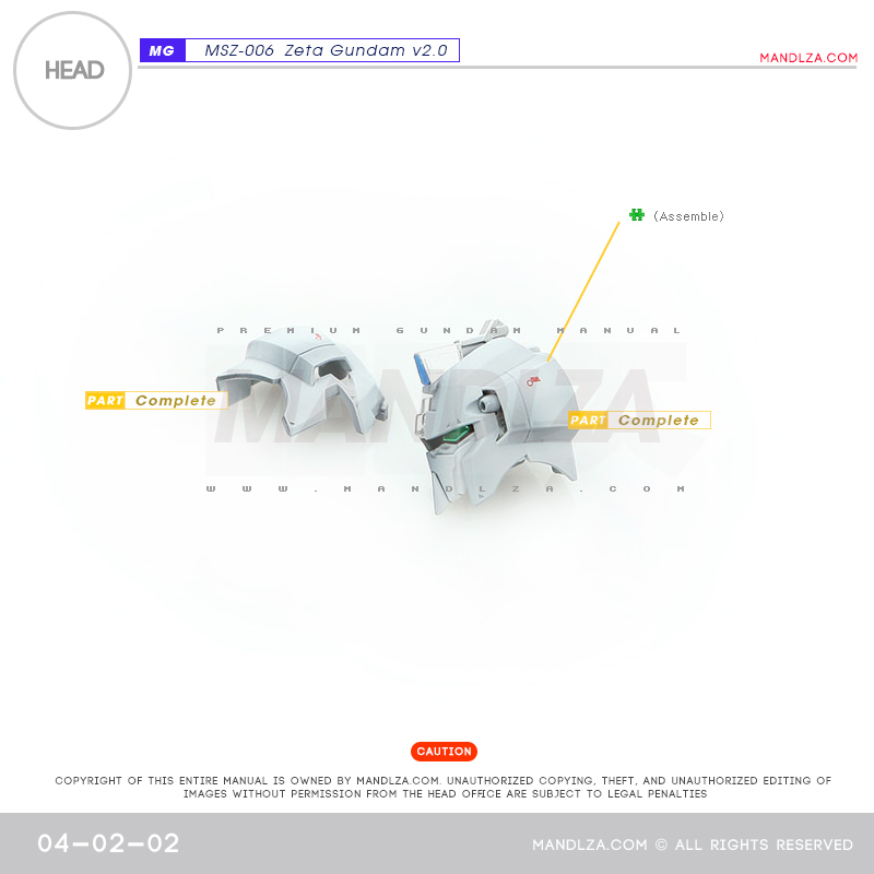 MG] MSZ-006 ZETA 2.0 HEAD 04-02