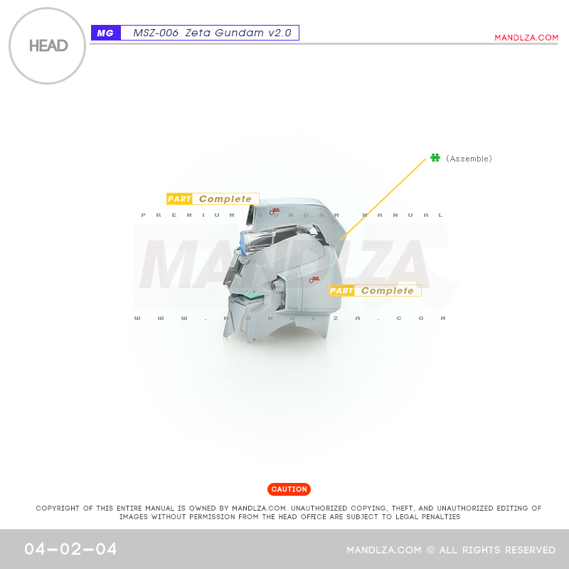 MG] MSZ-006 ZETA 2.0 HEAD 04-02