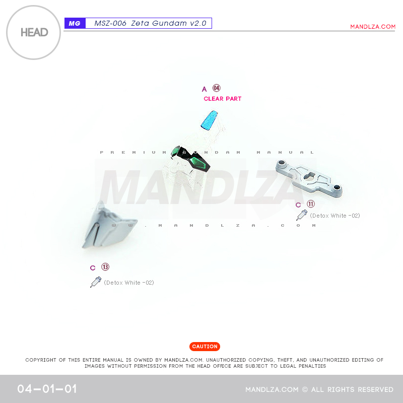 MG] MSZ-006 ZETA 2.0 HEAD 04-01