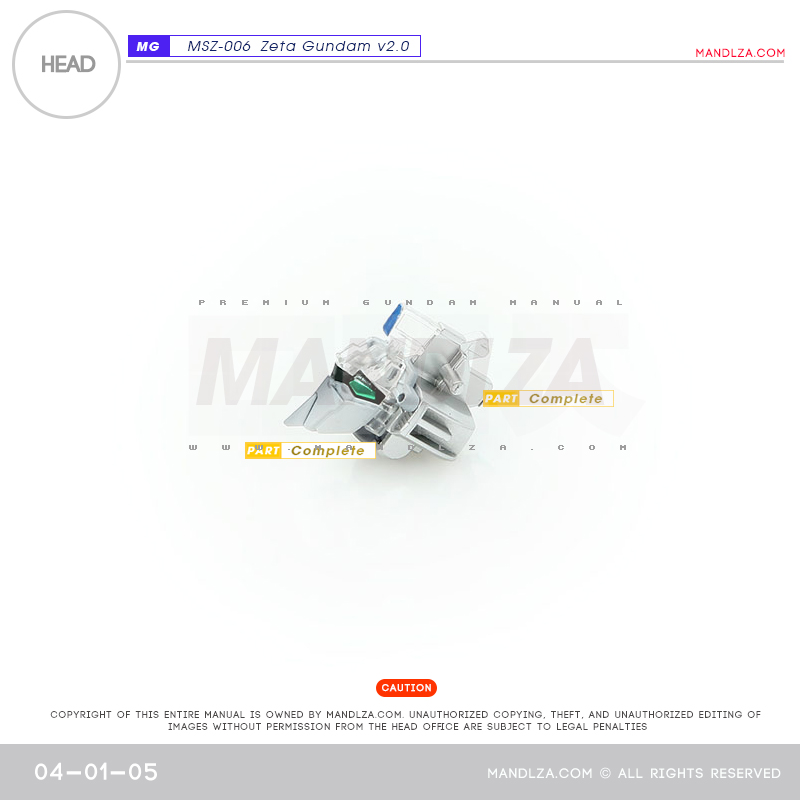 MG] MSZ-006 ZETA 2.0 HEAD 04-01