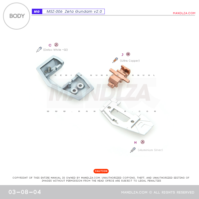 MG] MSZ-006 ZETA 2.0 BODY 03-08