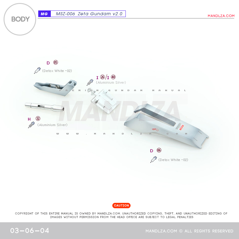 MG] MSZ-006 ZETA 2.0 BODY 03-06