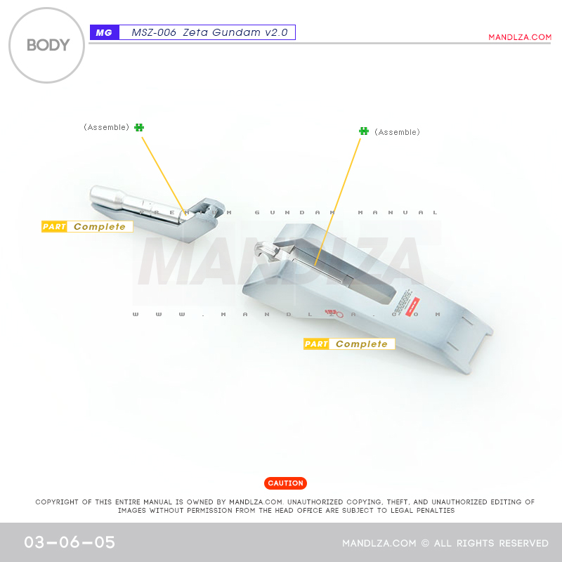MG] MSZ-006 ZETA 2.0 BODY 03-06