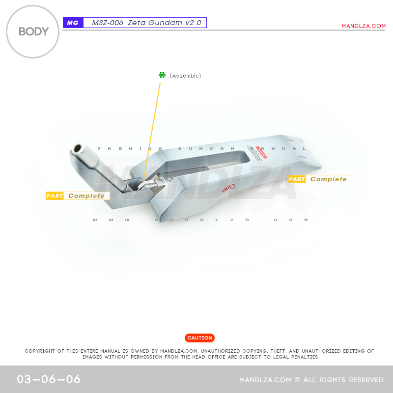 MG] MSZ-006 ZETA 2.0 BODY 03-06