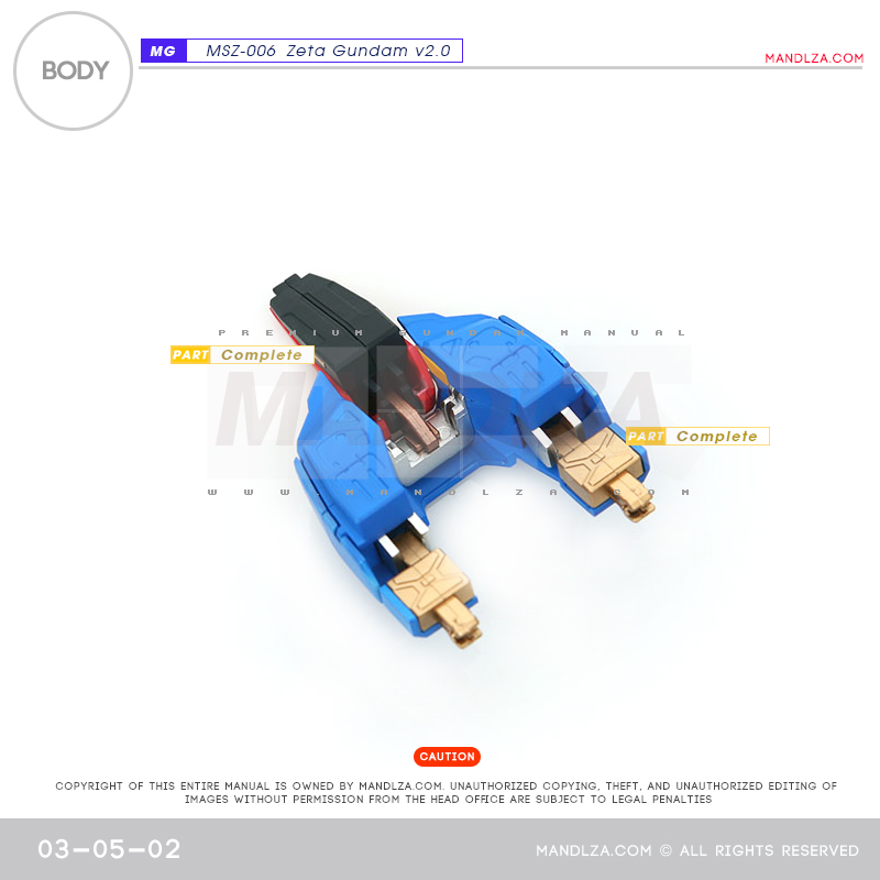 MG] MSZ-006 ZETA 2.0 BODY 03-05