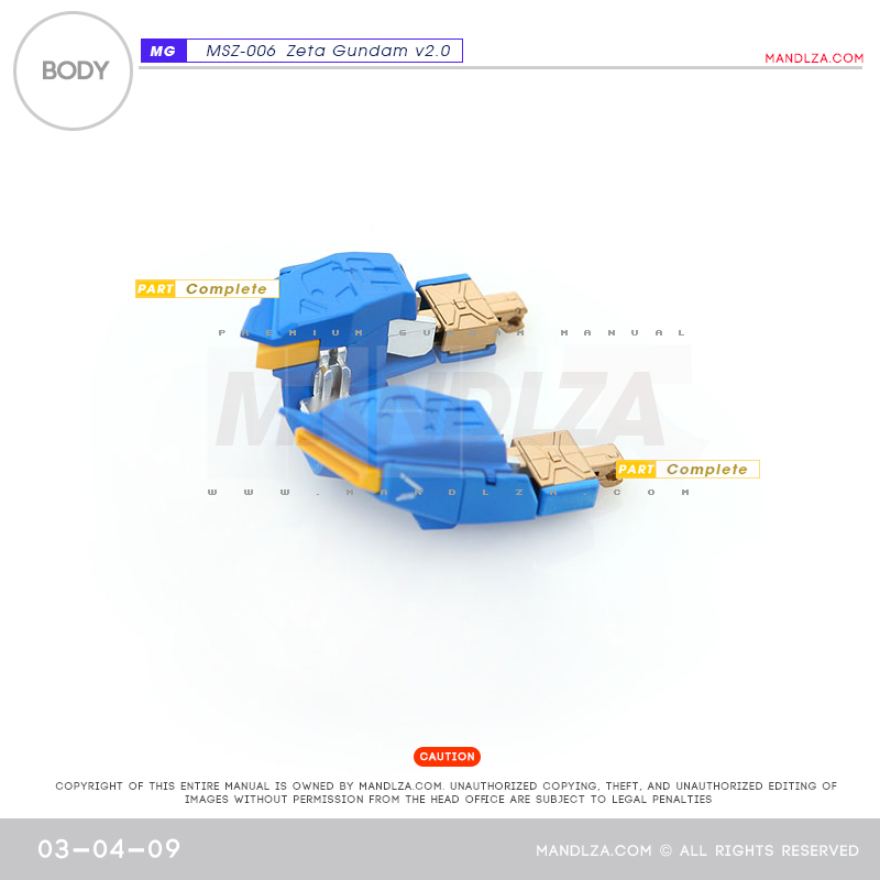 MG] MSZ-006 ZETA 2.0 BODY 03-04