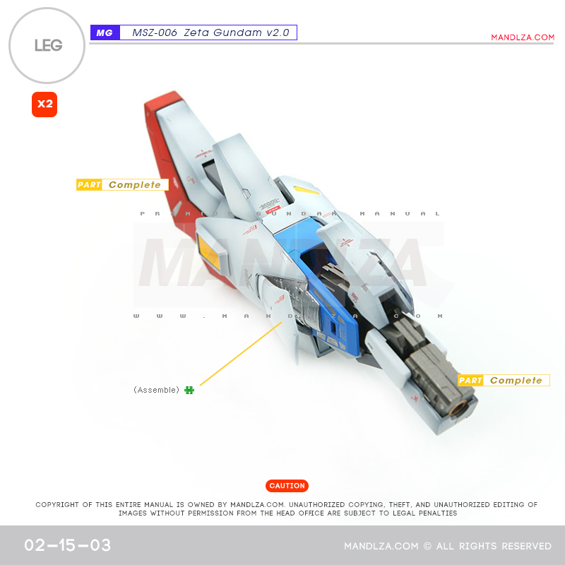 MG] MSZ-006 ZETA 2.0 LEG 02-15