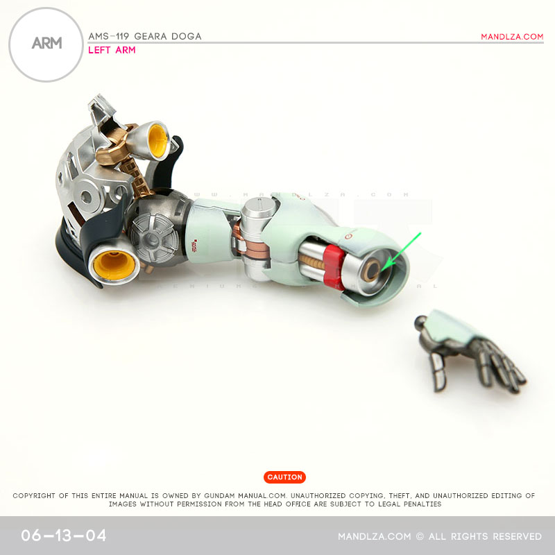 MG] AMS119 Geara Doga ARM 06-13