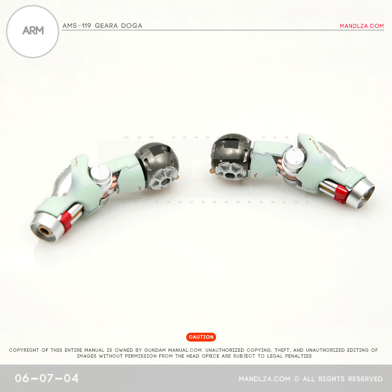 MG] AMS119 Geara Doga ARM 06-07