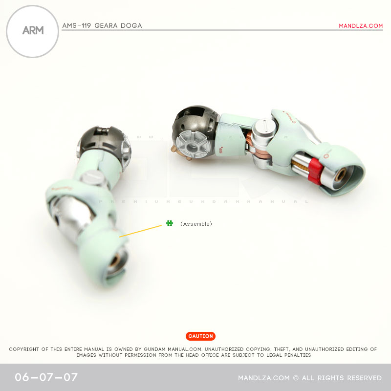 MG] AMS119 Geara Doga ARM 06-07