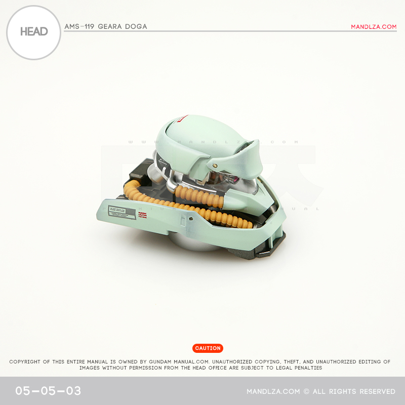MG] AMS119 Geara Doga HEAD 05-05