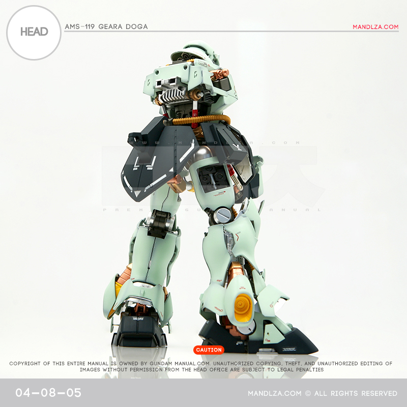 MG] AMS119 Geara Doga BODY 04-08