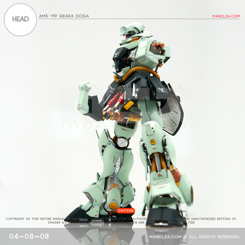 MG] AMS119 Geara Doga BODY 04-08