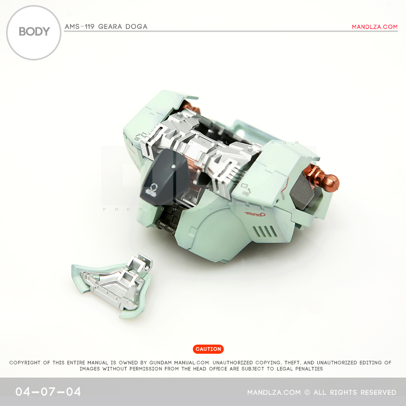 MG] AMS119 Geara Doga BODY 04-07