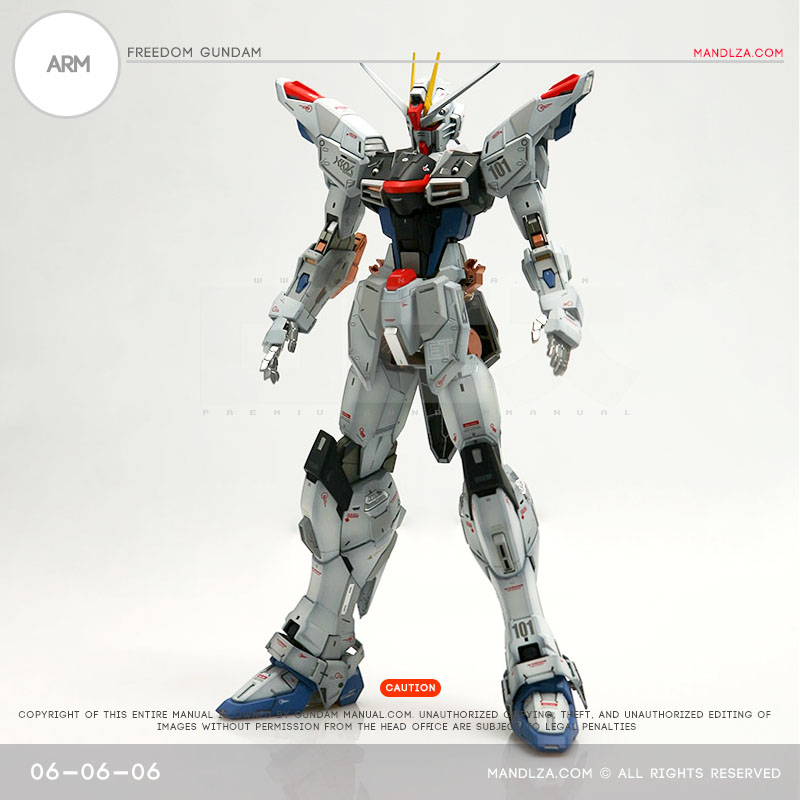 MG] ZGMF-X10A FREEDOM GUNDAM ARM 06-06