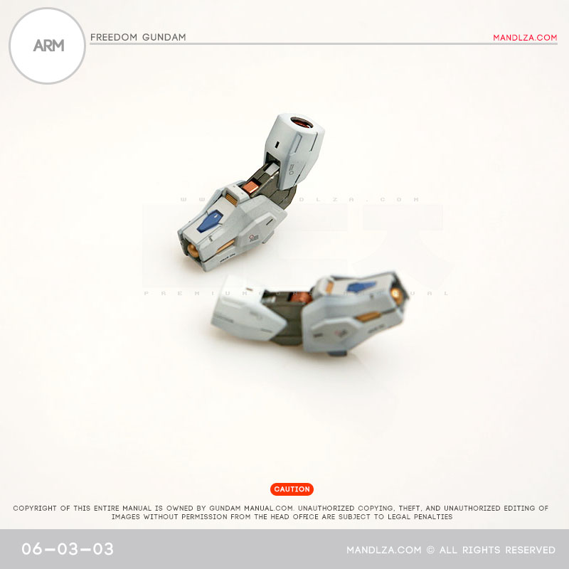MG] ZGMF-X10A FREEDOM GUNDAM ARM 06-03