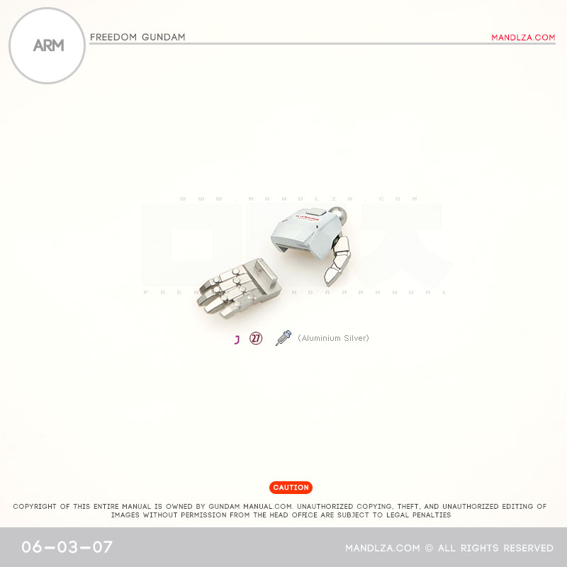 MG] ZGMF-X10A FREEDOM GUNDAM ARM 06-03