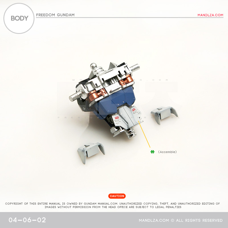 MG] ZGMF-X10A FREEDOM GUNDAM BODY 04-06