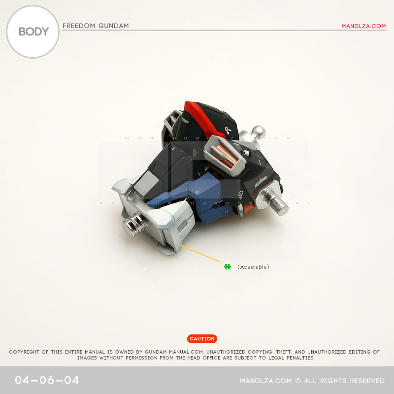 MG] ZGMF-X10A FREEDOM GUNDAM BODY 04-06