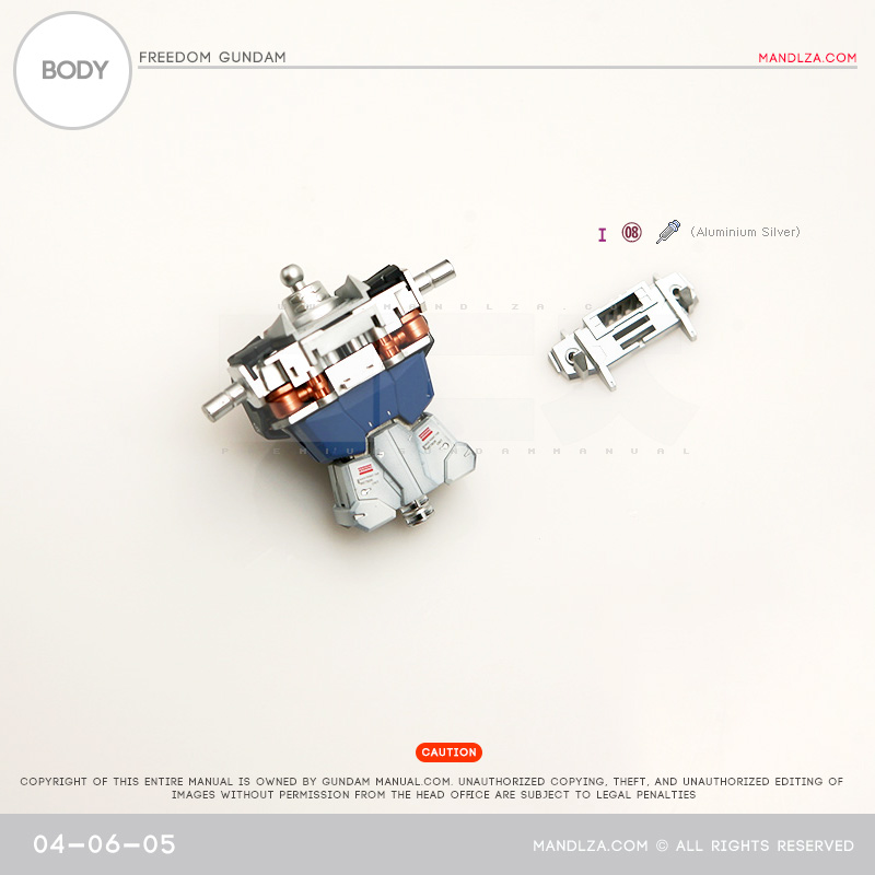 MG] ZGMF-X10A FREEDOM GUNDAM BODY 04-06