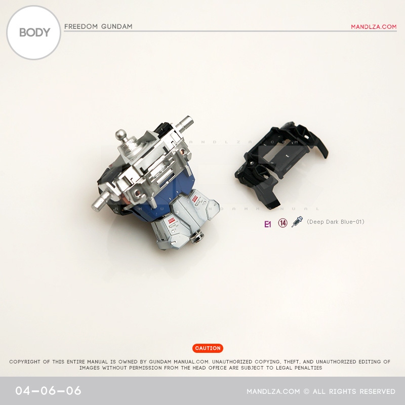 MG] ZGMF-X10A FREEDOM GUNDAM BODY 04-06
