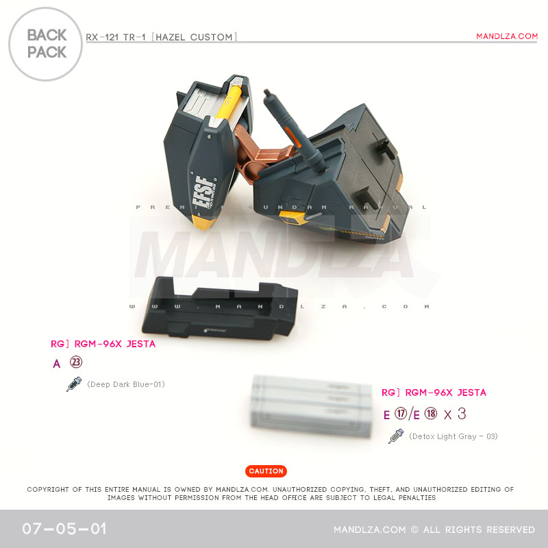 INJECTION] Hazel custom 1/100 BACK-PACK 07-05