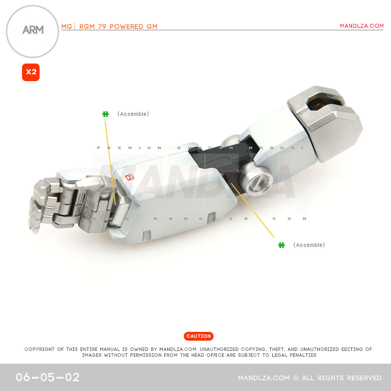 MG] RGM79 POWERED GM ARM 06-05