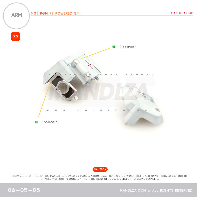 MG] RGM79 POWERED GM ARM 06-05