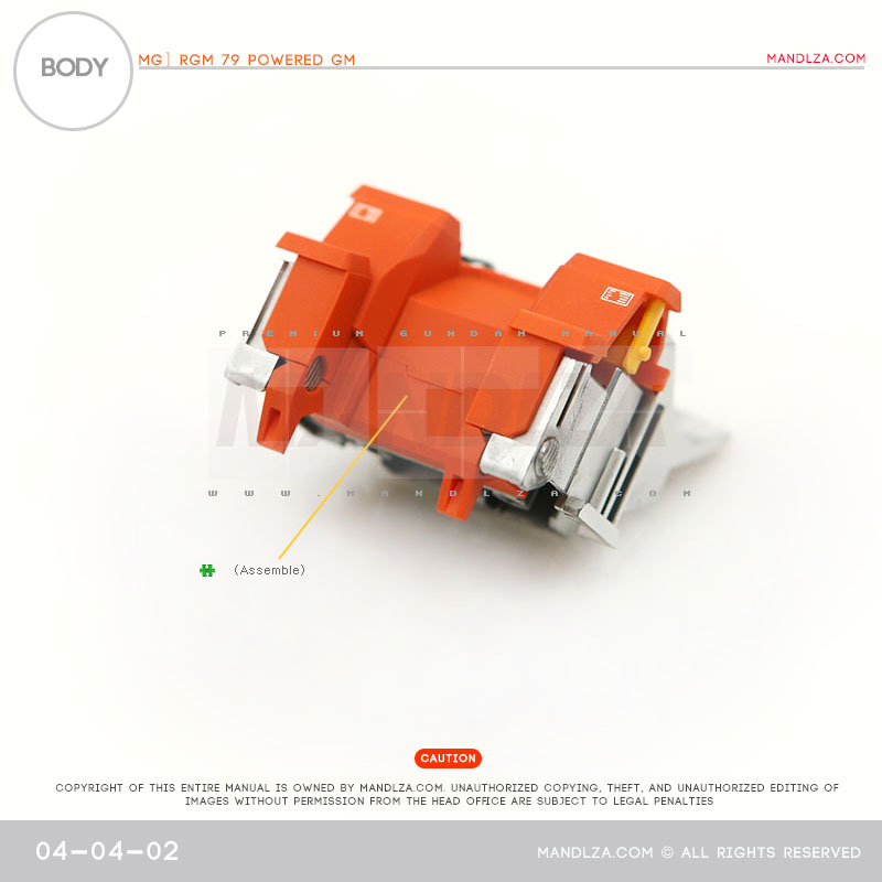 MG] RGM79 POWERED GM BODY 04-04